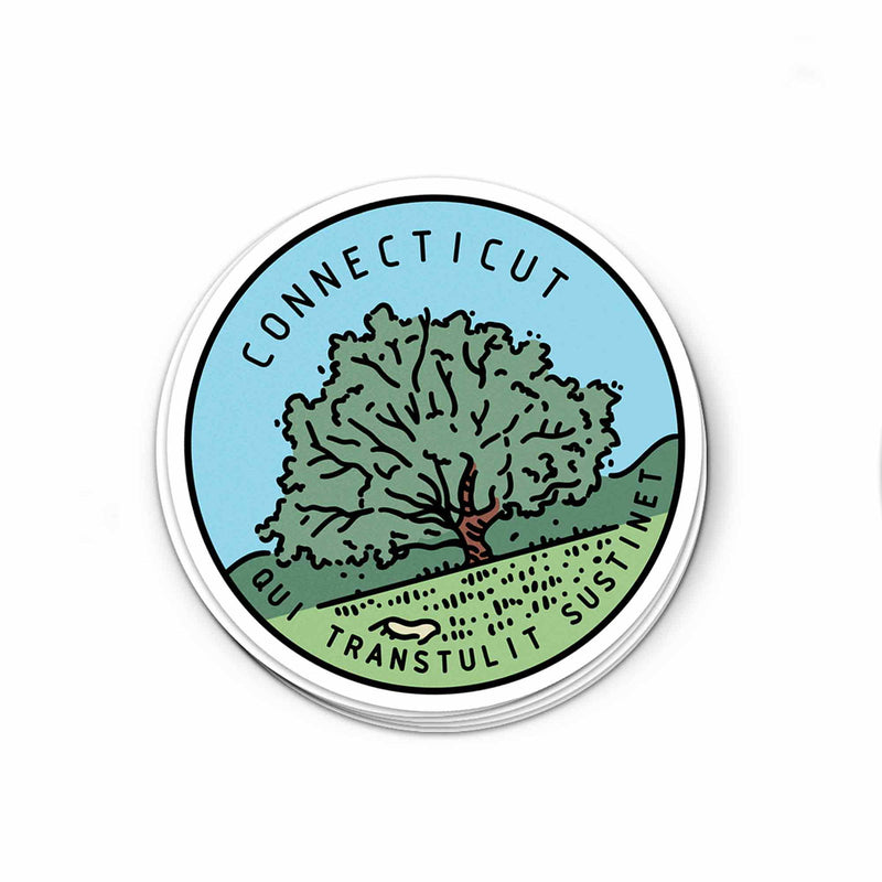 Connecticut Sticker - Albion Mercantile Co.