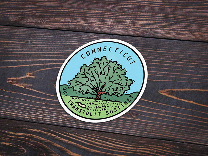 Connecticut Sticker - Albion Mercantile Co.