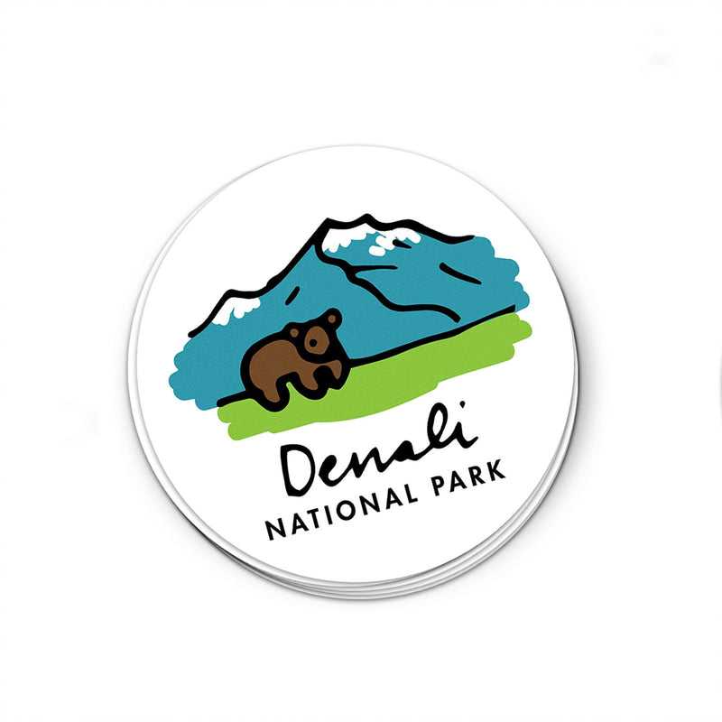 Denali National Park Sticker - Albion Mercantile Co.