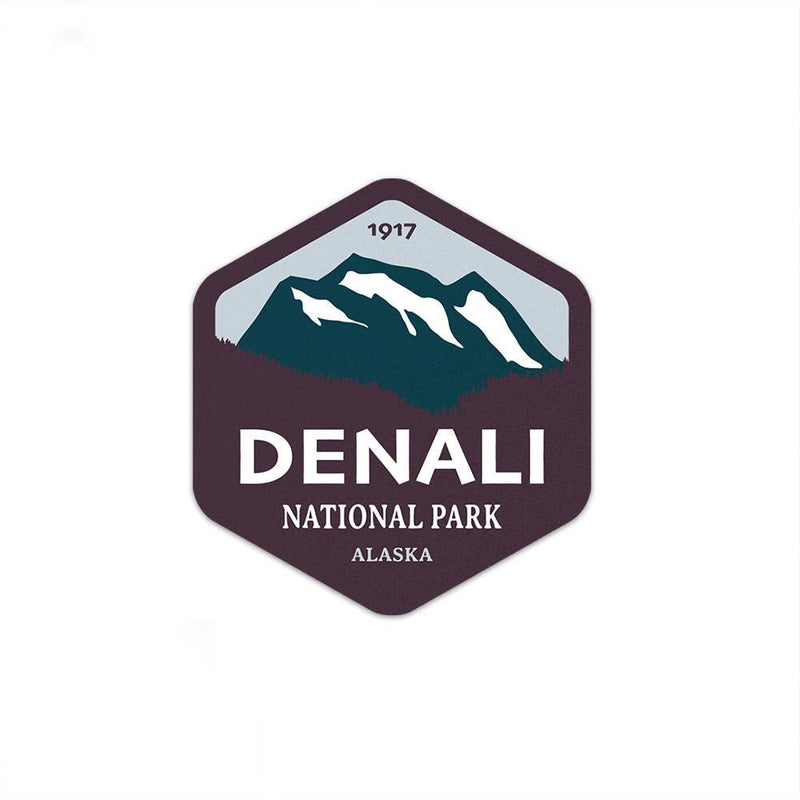 Denali National Park Sticker - Albion Mercantile Co.