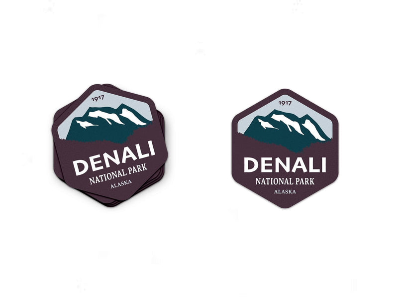 Denali National Park Sticker - Albion Mercantile Co.