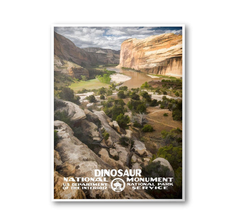 Dinosaur National Monument Poster