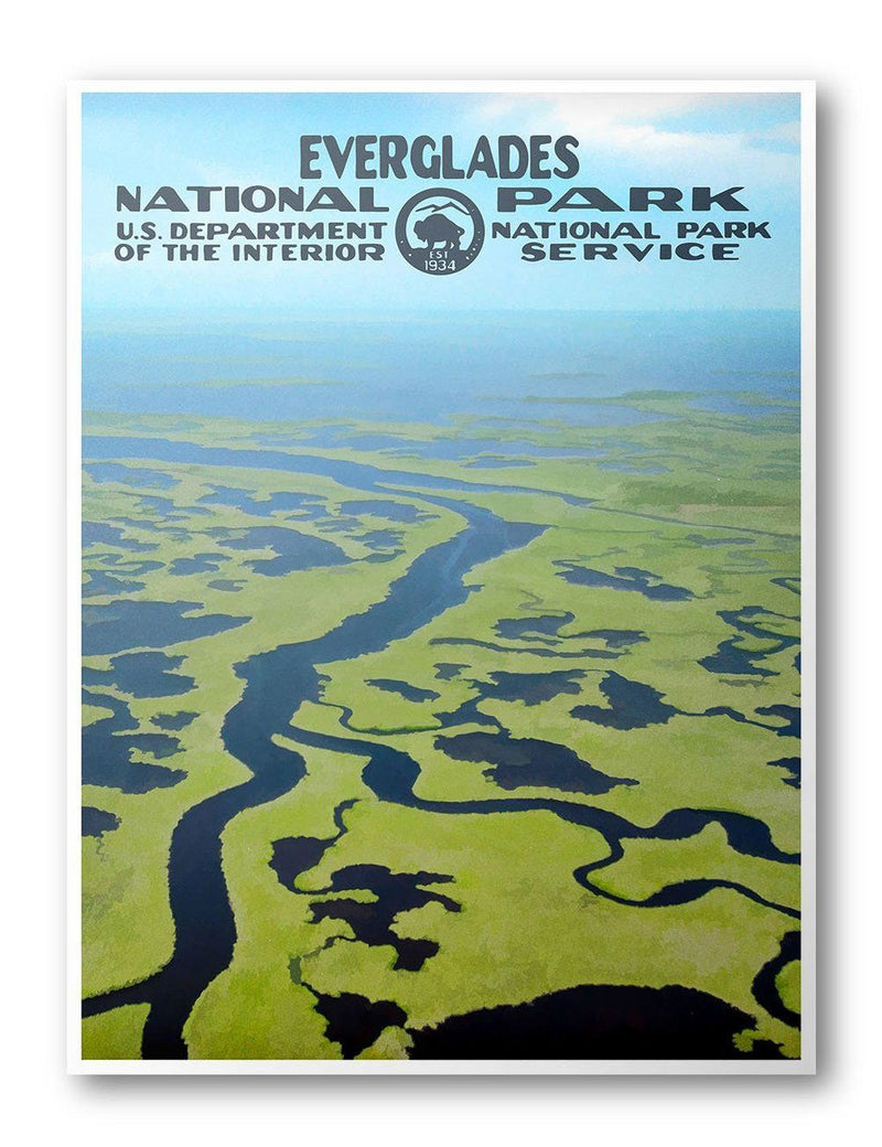 Everglades National Park Poster - Albion Mercantile Co.