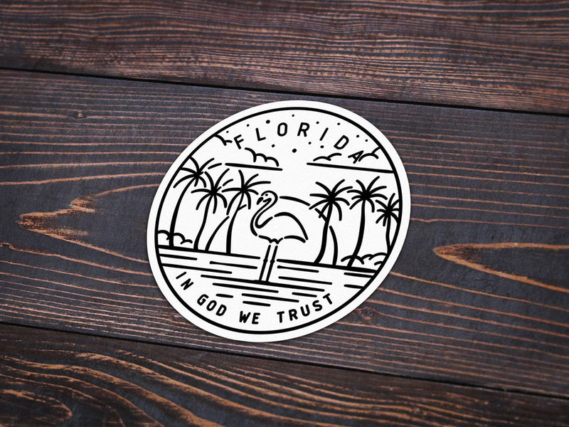 Florida Sticker - Albion Mercantile Co.