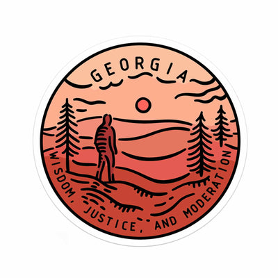 Georgia Sticker - Albion Mercantile Co.