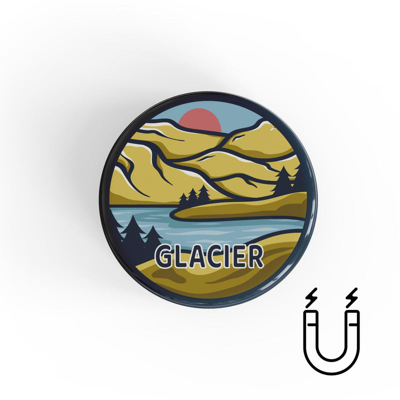 Glacier National Park Magnet - Albion Mercantile Co.