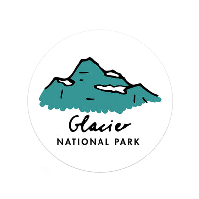 Glacier National Park Sticker - Albion Mercantile Co.