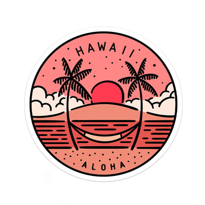 Hawaii Sticker - Albion Mercantile Co.