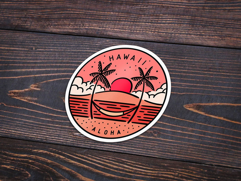 Hawaii Sticker - Albion Mercantile Co.