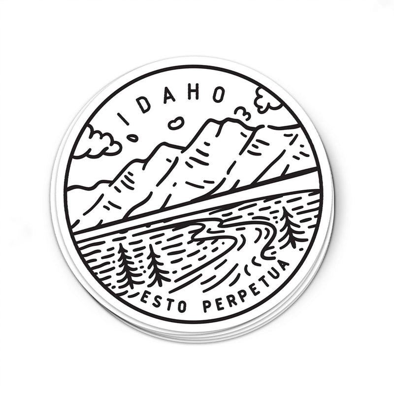 Idaho Sticker - Albion Mercantile Co.