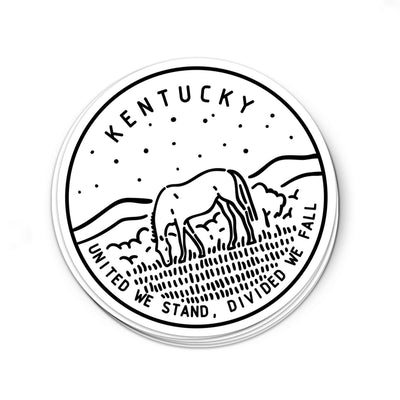 Kentucky Sticker - Albion Mercantile Co.