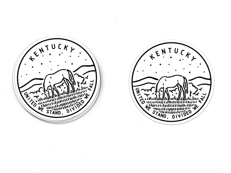 Kentucky Sticker - Albion Mercantile Co.