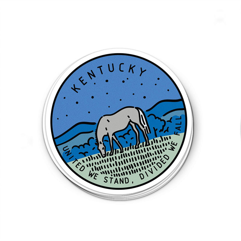 Kentucky Sticker - Albion Mercantile Co.