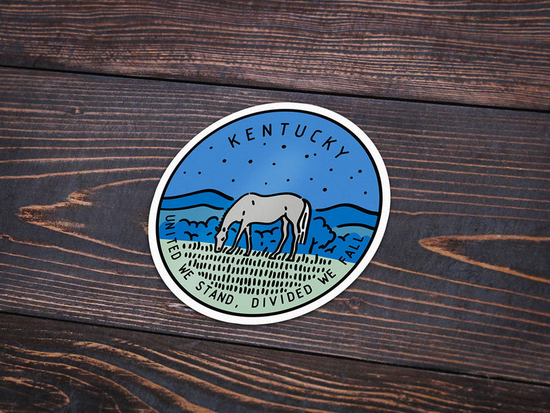 Kentucky Sticker - Albion Mercantile Co.