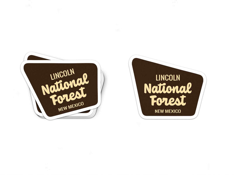 Lincoln National Forest Sticker