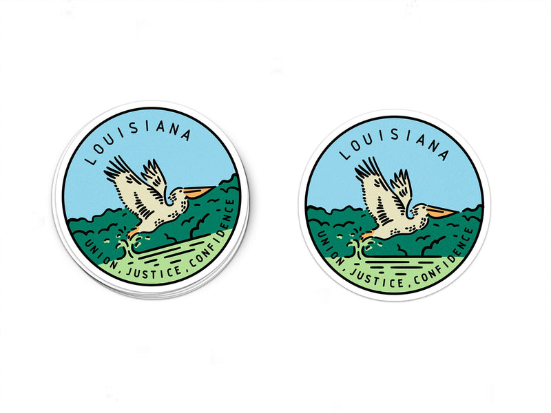 Louisiana Sticker - Albion Mercantile Co.