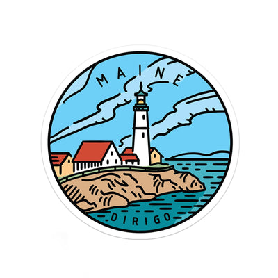 Maine Sticker - Albion Mercantile Co.