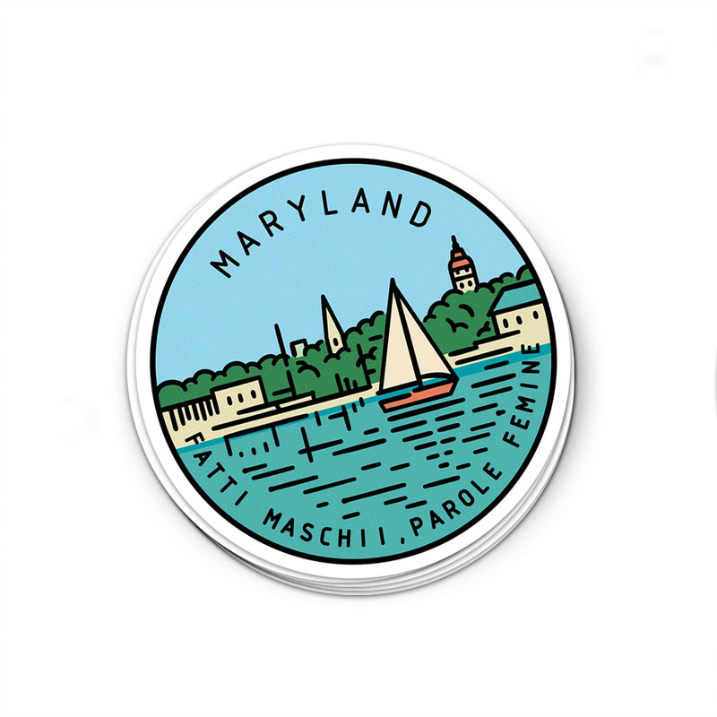 Maryland Sticker - Albion Mercantile Co.