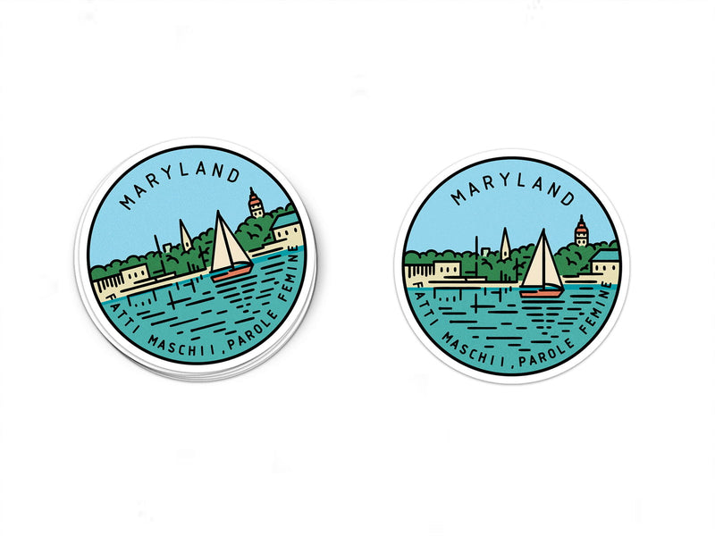 Maryland Sticker - Albion Mercantile Co.