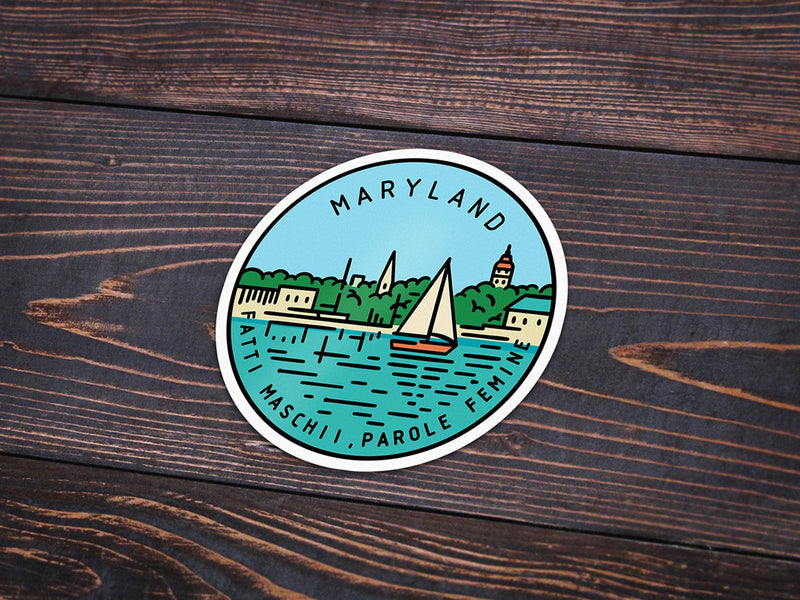 Maryland Sticker - Albion Mercantile Co.