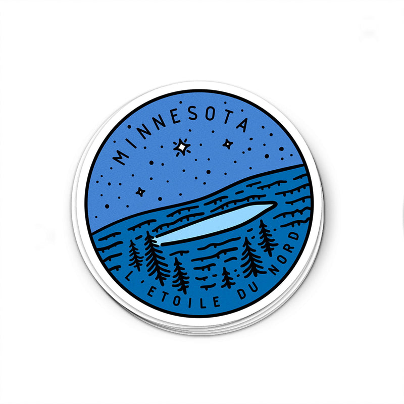 Minnesota Sticker - Albion Mercantile Co.