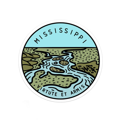 Mississippi Sticker - Albion Mercantile Co.