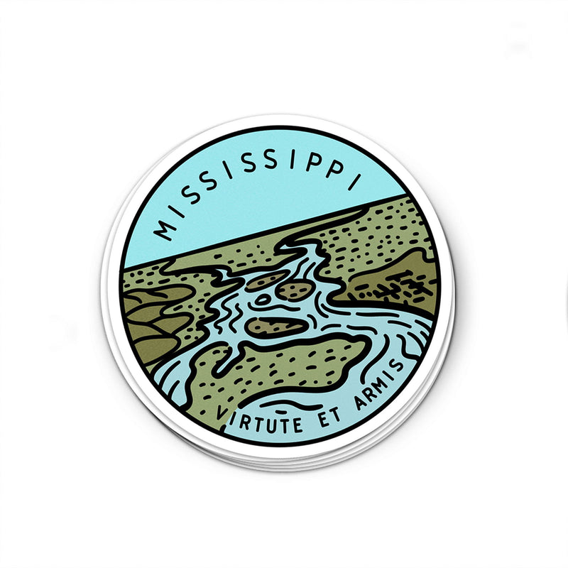 Mississippi Sticker - Albion Mercantile Co.