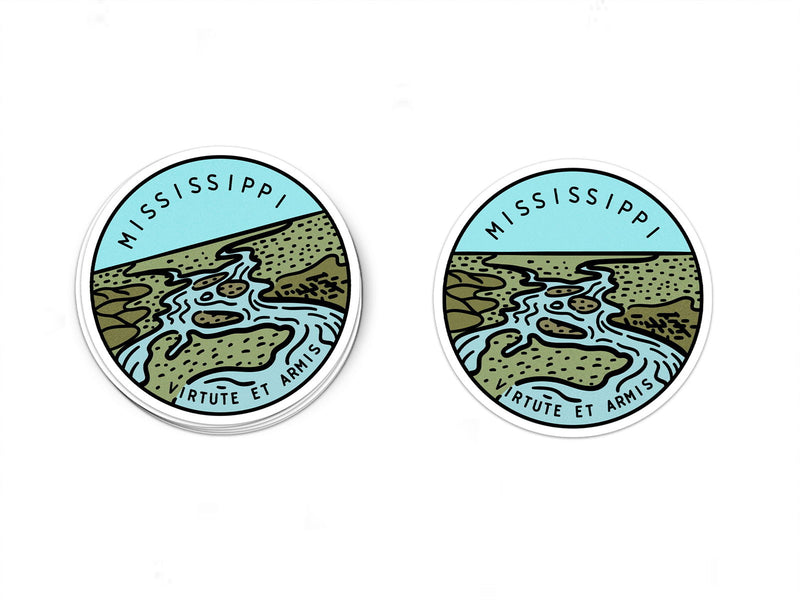 Mississippi Sticker - Albion Mercantile Co.