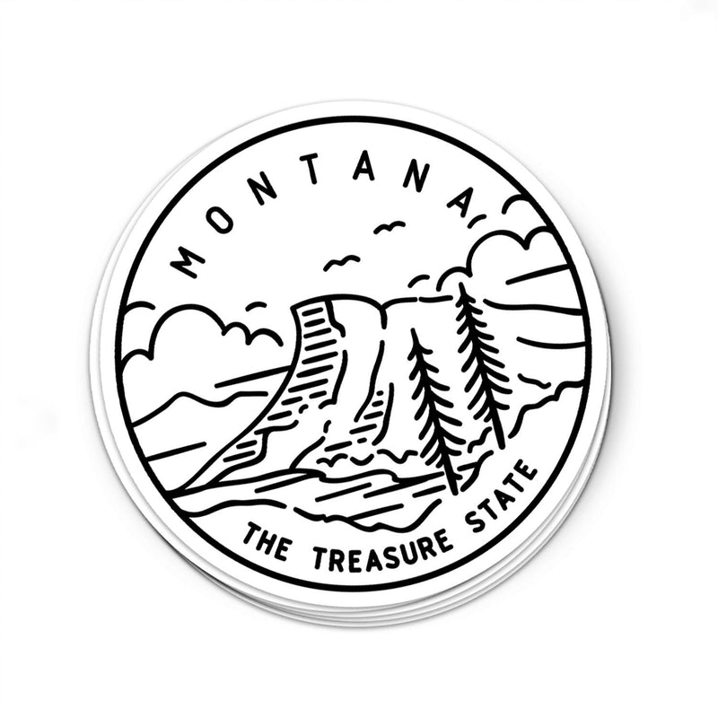 Montana Sticker - Albion Mercantile Co.