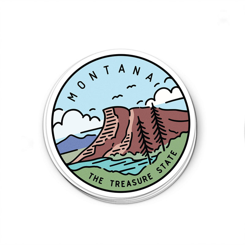 Montana Sticker - Albion Mercantile Co.