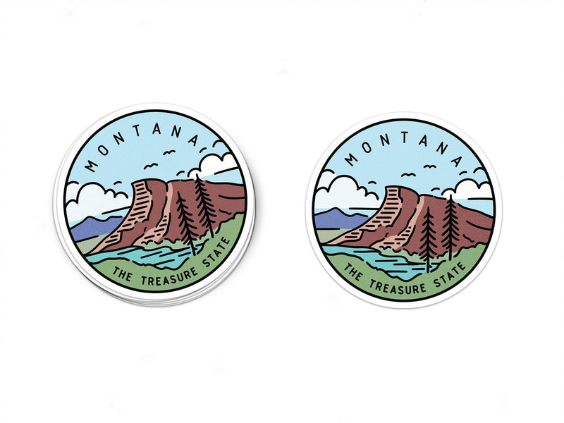 Montana Sticker - Albion Mercantile Co.