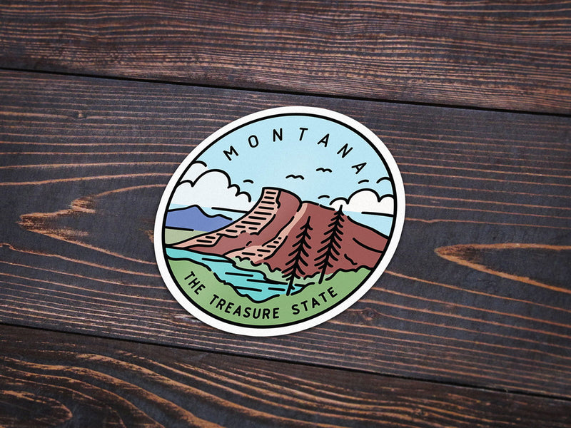 Montana Sticker - Albion Mercantile Co.