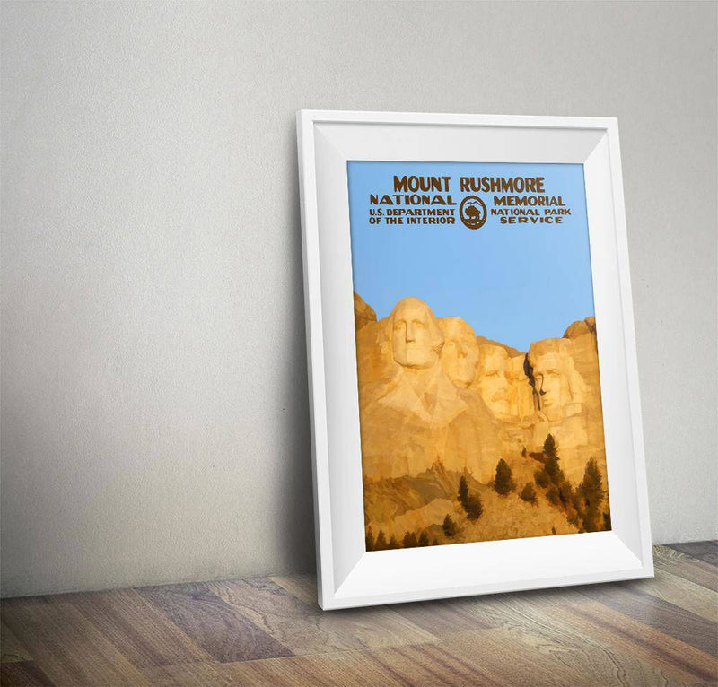 Mount Rushmore National Memorial Poster