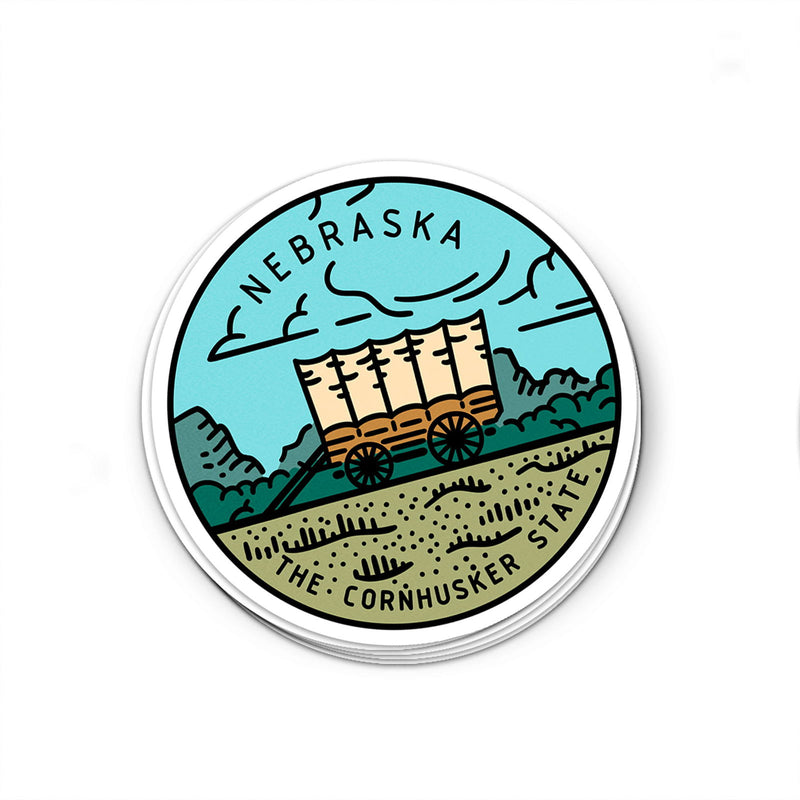 Nebraska Sticker - Albion Mercantile Co.