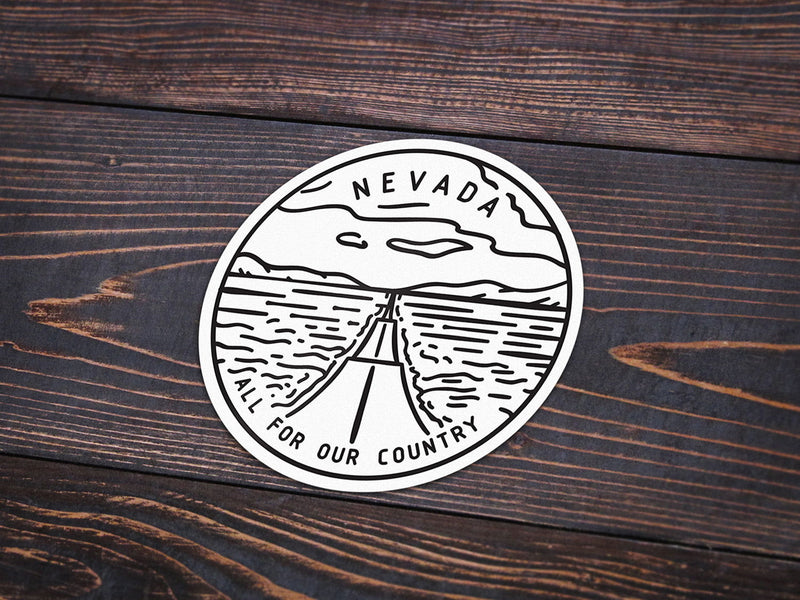 Nevada Sticker - Albion Mercantile Co.