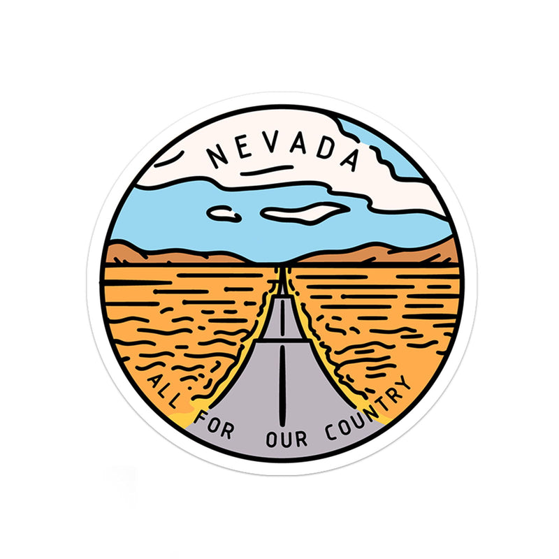 Nevada Sticker - Albion Mercantile Co.