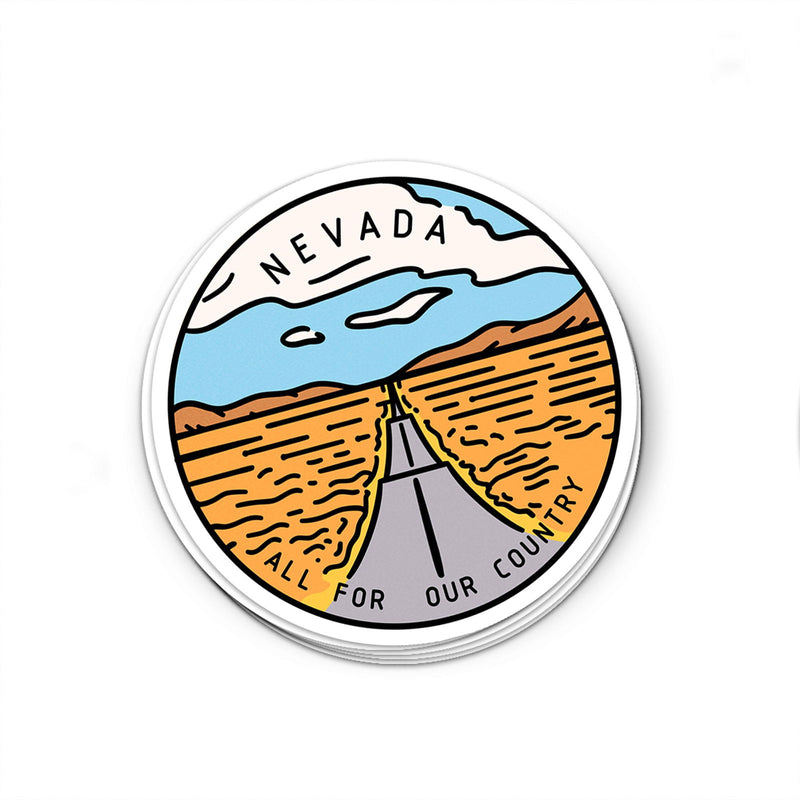 Nevada Sticker - Albion Mercantile Co.