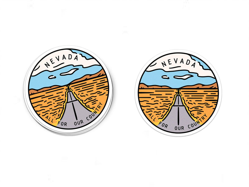 Nevada Sticker - Albion Mercantile Co.