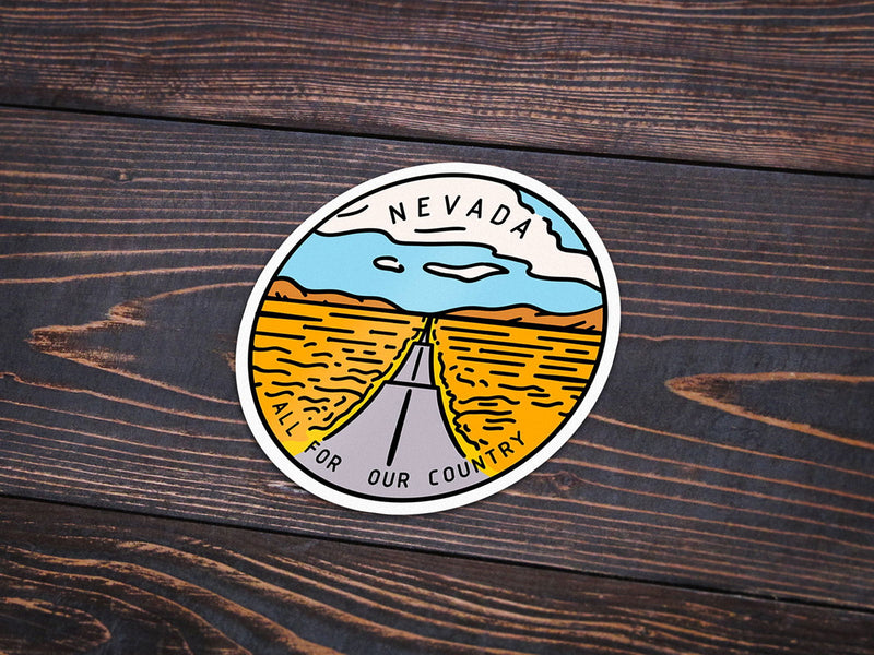 Nevada Sticker - Albion Mercantile Co.