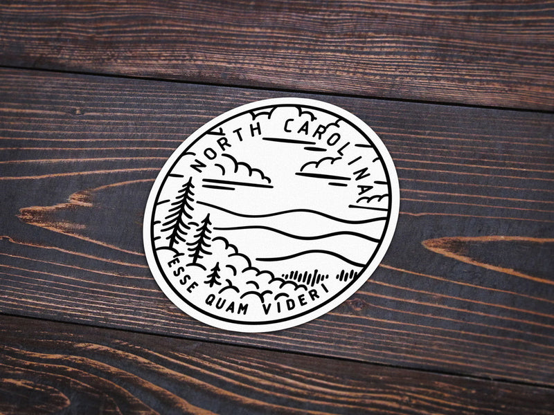 North Carolina Sticker - Albion Mercantile Co.