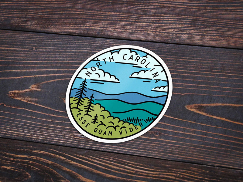 North Carolina Sticker - Albion Mercantile Co.