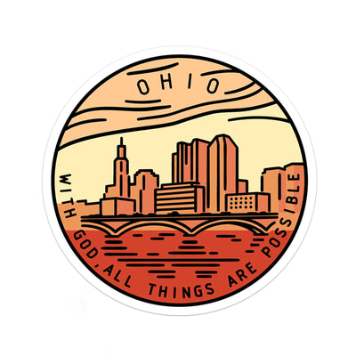 Ohio Sticker - Albion Mercantile Co.