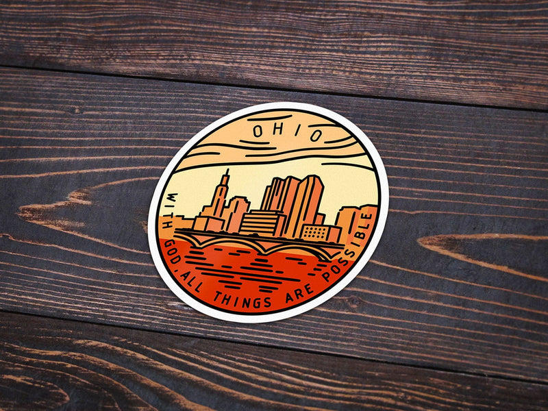 Ohio Sticker - Albion Mercantile Co.