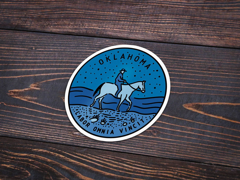 Oklahoma Sticker - Albion Mercantile Co.