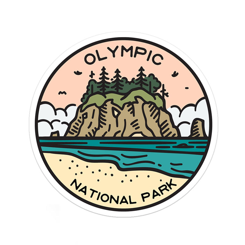 Olympic National Park Sticker - Albion Mercantile Co.