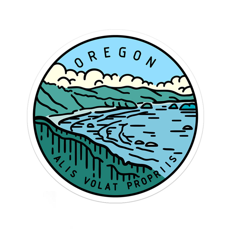 Oregon Sticker - Albion Mercantile Co.