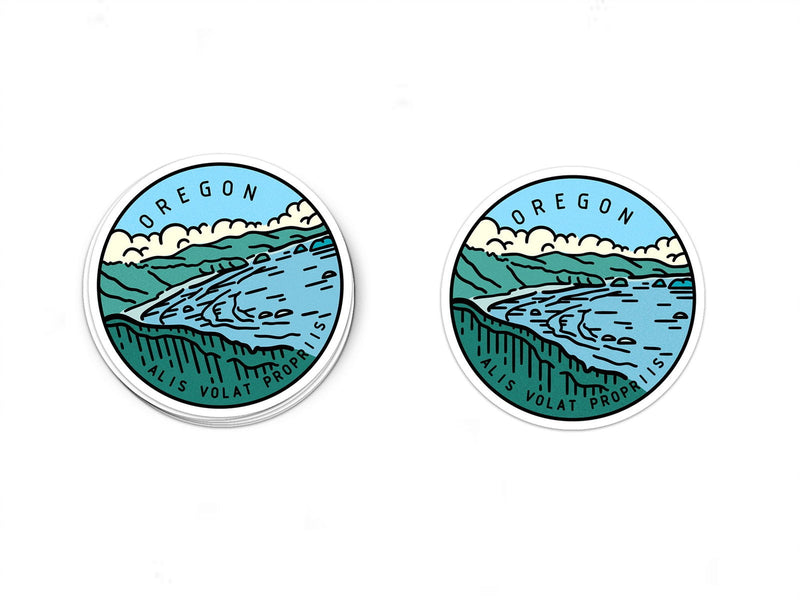 Oregon Sticker - Albion Mercantile Co.