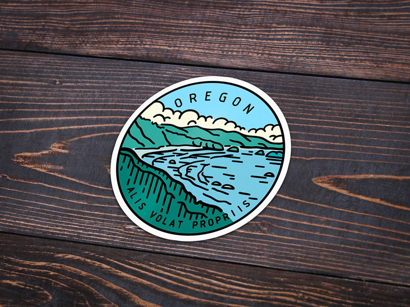 Oregon Sticker - Albion Mercantile Co.