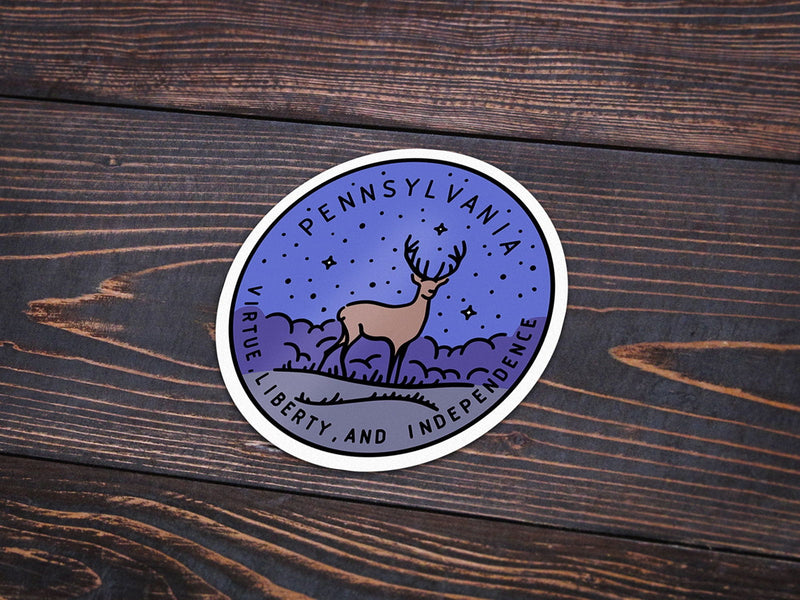 Pennsylvania Sticker - Albion Mercantile Co.