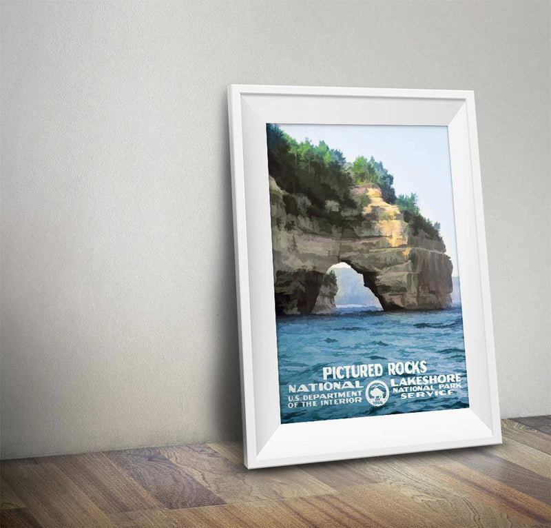 Pictured Rocks National Lakeshore Poster